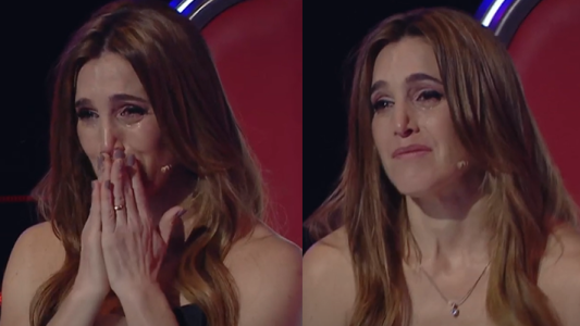 Toco una cancion con su acordeon y el jurado de La Voz Argentina se lloro todo