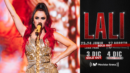 Lali agregó una fecha más en el Movistar Arena: el 4 de diciembre
