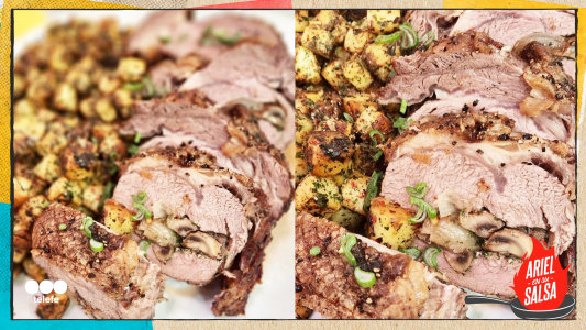 Receta de Ojo de bife al horno con hierbas