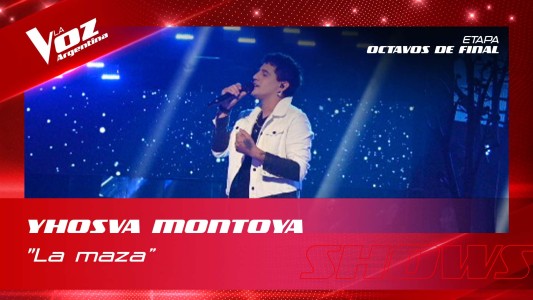 Yhosva Montoya - La maza - Shows en vivo 8vos - La Voz Argentina 2022