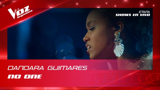 Dandara Guimaraes - "No one" - Shows en vivo 8vos - La Voz Argentina 2022