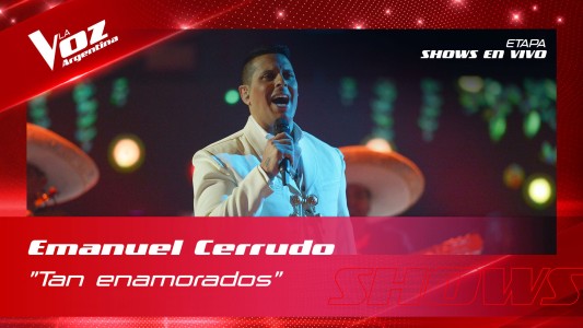 Emanuel Cerrudo - "Tan enamorados" - Shows en vivo 4tos - La Voz Argentina 2022
