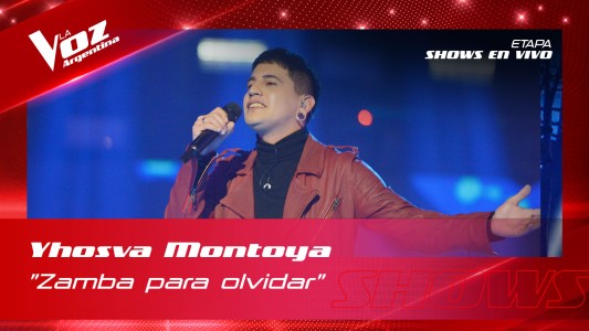 Yhosva Montoya - “Zamba para olvidar” - Semifinal - La Voz Argentina 2022