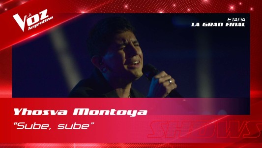 Yhosva Montoya - “Sube, sube, sube” - Final - La Voz Argentina 2022