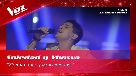 Soledad y Yhosva - “Zona de promesas” - Final - La Voz Argentina 2022