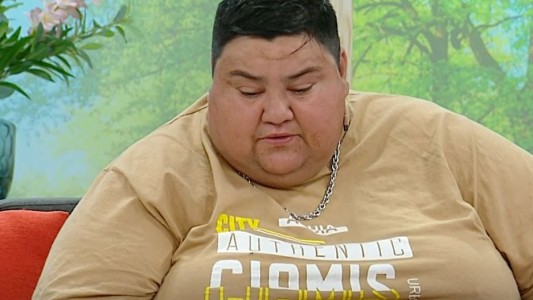 Luisito pesa 240 kilos y teme por su vida: "No me daba cuenta que me estaba muriendo"