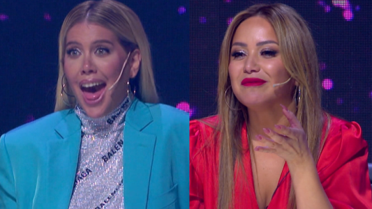 Wanda Nara besó ex Karina enfrente ella