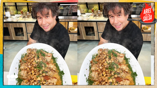 Receta de Solomillos rellenos con salsa strogonoff