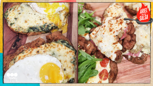 Receta de supremas suizas, florentinas y porteñas