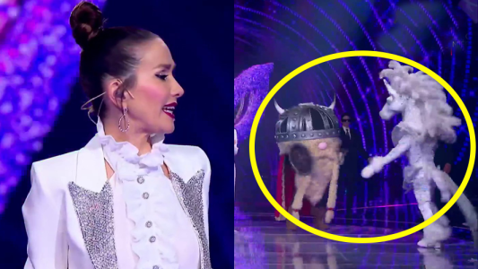 ¡Tensión! Natalia Oreiro frenó una pelea entre dos personajes de "Quién es la Máscara?"