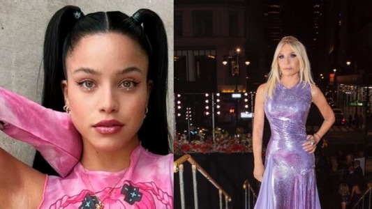 El gesto de Donatella Versace con Emilia Mernes tras ser criticada por pronunciar mal su apellido