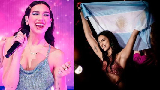 Dua Lipa sorprendió a sus fans argentinos: “Buenos Aires, te amo”