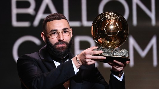 El francés Karim Benzema ganó por primera vez el Balón de Oro 2022