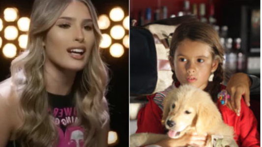 Julieta Poggio, la jugadora de Gran Hermano que participó en "Papá por un día" y Maria reconoció con emoción