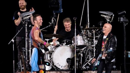 Coldplay invitó a Zeta y Alberti a tocar canciones de Soda en River
