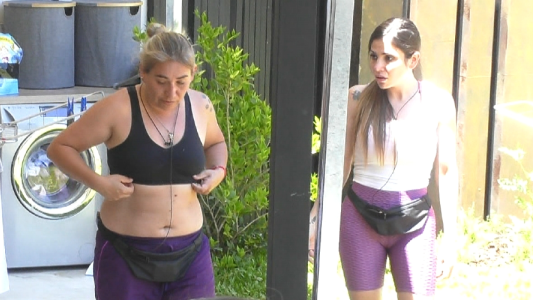 Furioso enfrentamiento Romina Cata lavarropas puede definir nominación