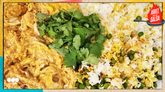 Receta de Ají de gallina y pastel de papa peruano