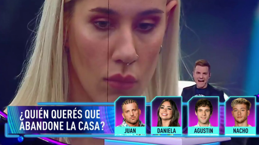 Juan, Agustín, Daniela y Nacho quedaron en la placa de nominados