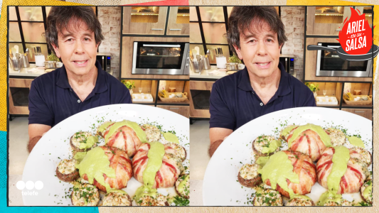 Receta de Domo de pollo con salsa de arvejas