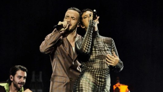 Nathy Peluso y C Tangana calentaron la noche de Buenos Aires