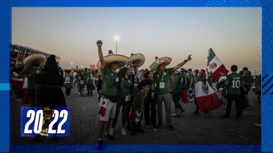 Hinchas mexicanos, confiados en la previa del partido ante Argentina