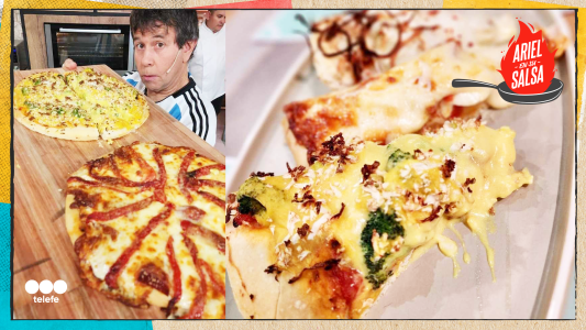 Receta pizza de fugazzeta rellena, vegana y para todos los gustos