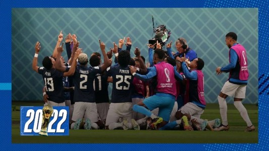 Ecuador empató con Países Bajos y quedó cerca de los octavos de final