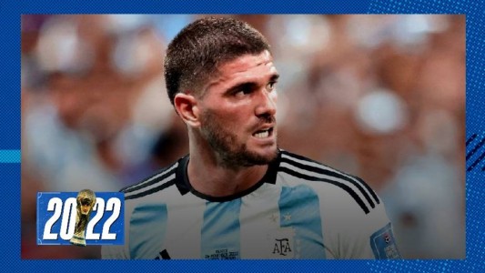 El desahogo de Rodrigo De Paul tras la victoria de la Selección