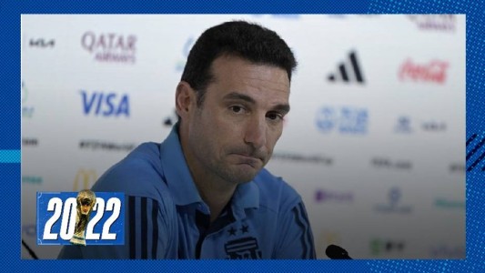 Scaloni no dio pistas del 11 titular y dijo que hoy evaluará "la situación de Di María"