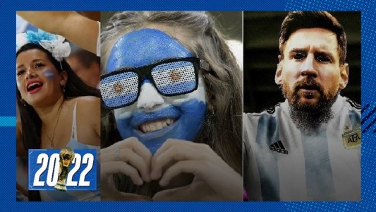 Postales: los argentinos que coparon el Estadio Ahmad Bin Ali