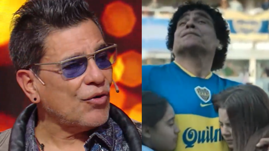 Juan Palomino en la piel de Maradona sufrió la “gordofobia”