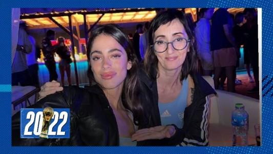 La cordobesa que llegó a Qatar por pintar a Messi