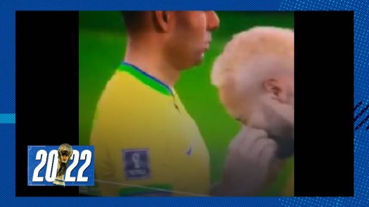 Video: Por qué Casemiro le toca la nariz a Neymar