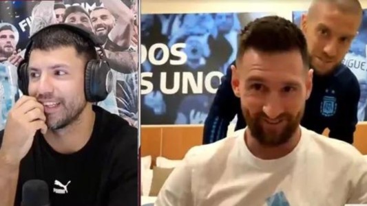 Delirio Mundial: mirá lo mejor de la charla del Kun Agüero, Leo Messi y el Papu Gómez
