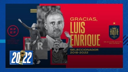Luis Enrique dejó de ser el técnico de España tras quedar eliminado del Mundial