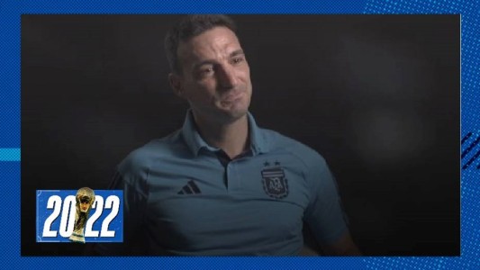 Scaloni se emocionó hasta las lágrimas antes del partido con Croacia: "Esta Selección juega para la gente"