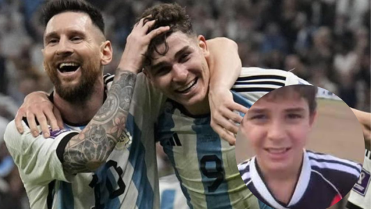 De Calchín al mundo: los primeros pasos de Julián Álvarez