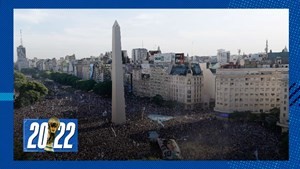 El país es una fiesta interminable celebrando el campeonato mundial