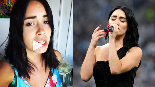 Lali manifestó de una forma muy curiosa que iba a cantar el himno nacional el 18 de diciembre en el Mundial de Qatar