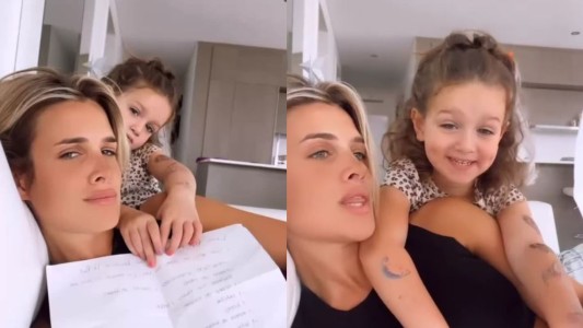 En modo mundial, Francesca, la hija de De Paul, sorprendió con una larga lista de pedidos navideños