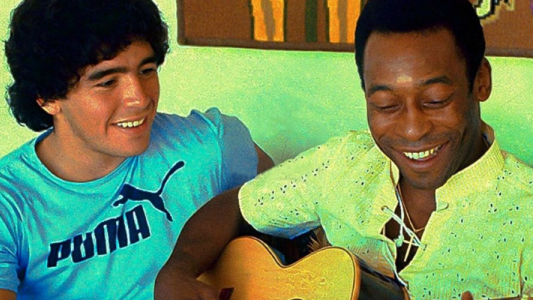 Murió Pelé promesa Diego Maradona jugar mismo equipo