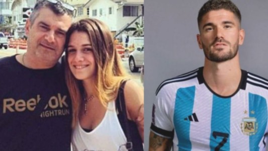 El padre de Cami Homs se refirió a la denuncia de Rodrigo De Paul