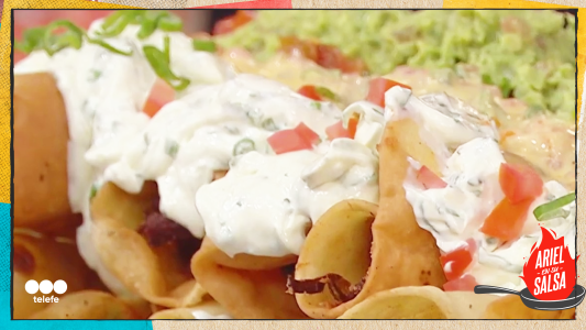 Receta de fajitas de carne con guacamole