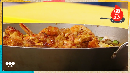 Receta de paella a la plancha