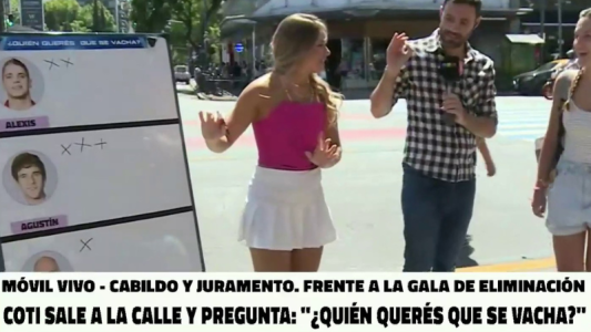 "¿Quién querés que se vacha?", la opinión de la gente para la Gala de esta noche