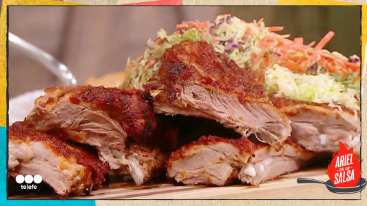 Receta de Costillitas de cerdo con barbacoa