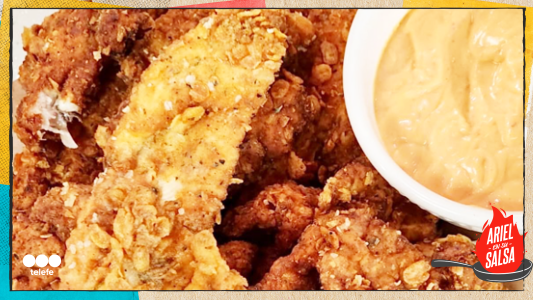 Receta de Pollo frito deshuesado