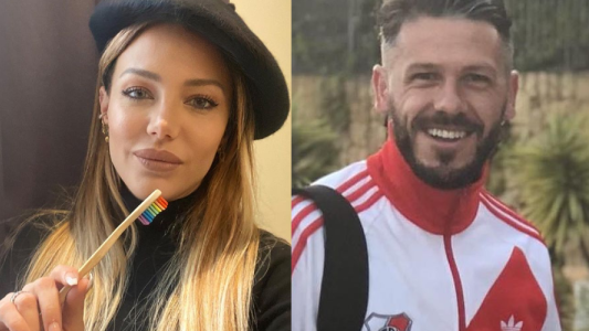 mensaje Evangelina Anderson Martín Demichelis debut DT River Emocionada sensibilizada