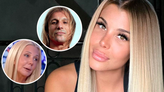 Charlotte Caniggia reveló triste motivo no habla padres