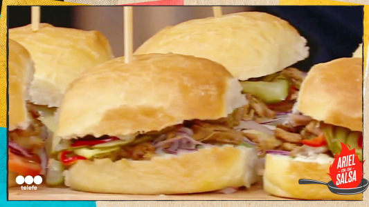 Receta de Sándwich de paillard de bondiola